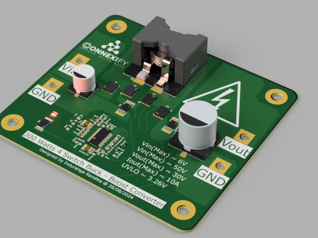 300W Synchronous Buck-Boost Converter